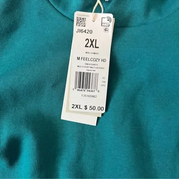 Adidas Feel Cozy Hoodie- Size 2XL - Picture 3 of 5